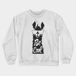 Llama Be Cool Crewneck Sweatshirt